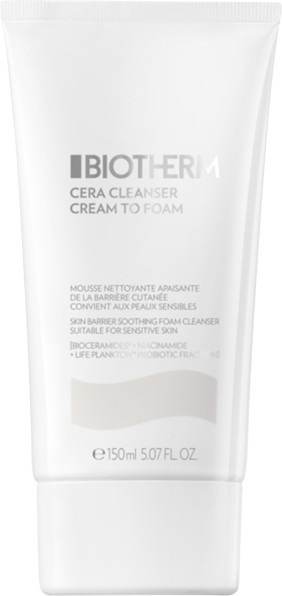 Biotherm Aquasource Cera Cream-To-Foam Cleanser, Gesicht, Niacinamid - Bild 1