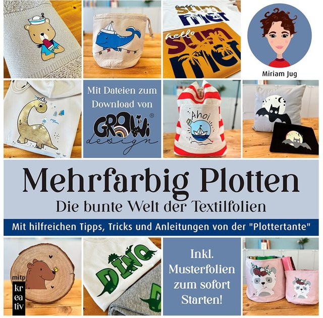 Mehrfarbig Plotten von Miriam Jug, Ratgeber - Bild 1