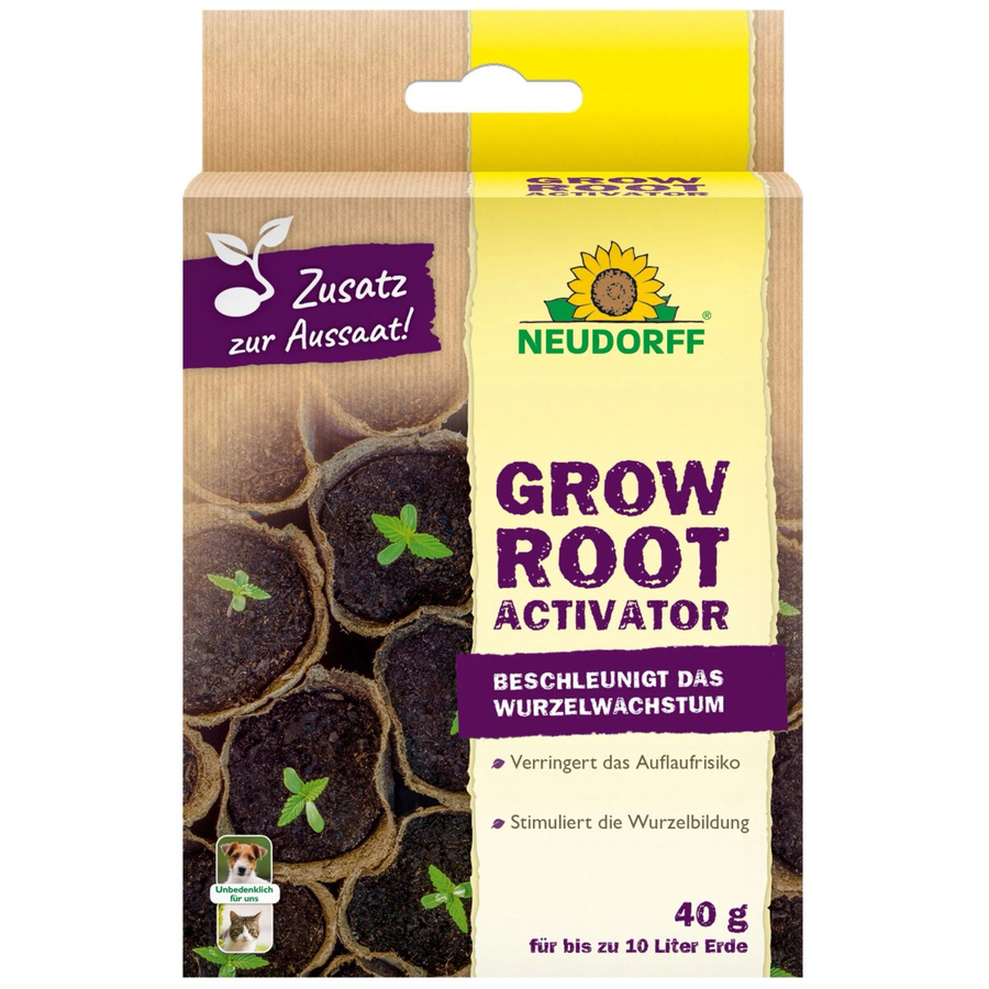 Neudorff GrowRoot Wurzelaktivator zur Aussaat für Cannabis-Pflanzen, 40 g - Bild 2