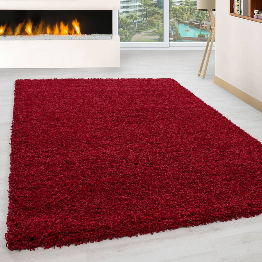 Ayyildiz Hochflorteppich Life Shaggy Rot B: 80 cm, L: 250 cm - Bild 2