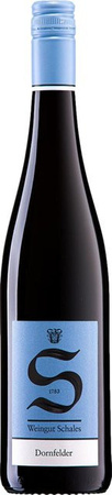 Weingut Schales Dornfelder Rotwein, 2019, Rheinhessen, süß, 0,75 l