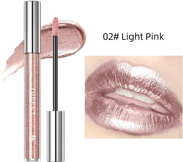 DNM Dual-Use-Makeup Flüssiger Lippenstift und Lidschatten, 02# Light Pink, glänzend - Bild 1