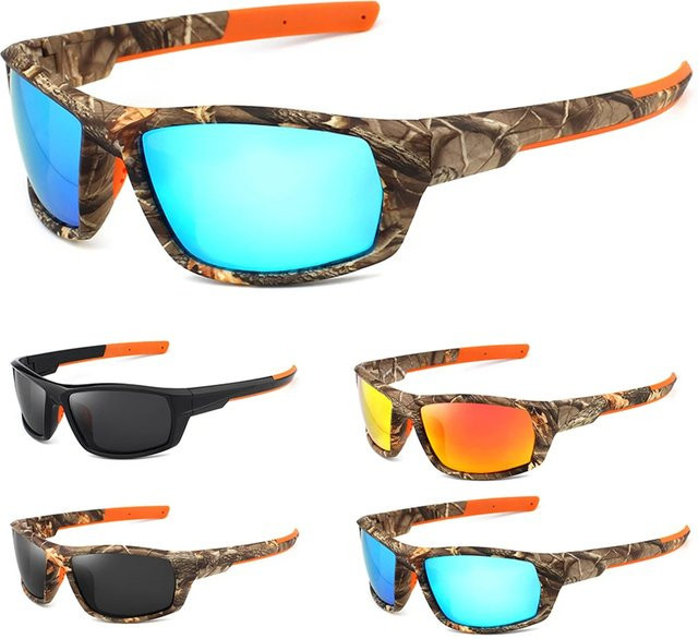 VEGUEROS Sonnenbrille, Vollrand, Multicolor, Unisex, Kunststoff, polarisiert - Bild 1