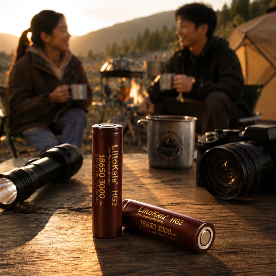 LiitoKala Li-Ion Akku 18650 HG2 mit 3000 mAh und 3,7 V für Drohnen und ferngesteuerte Geräte - Bild 4