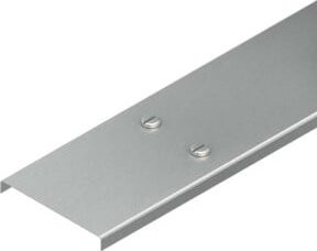 Niedax Kabelrinnendeckel RDV 100 F aus Stahl in Silber - Bild 1