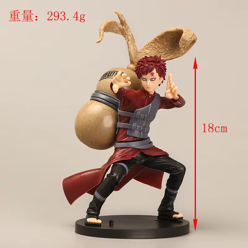 Bandai Naruto Anime Actionfiguren Ninja Uchiha Sasuke Uchiha Itachi Gaara Hatake Kakashi Puppe Modell Spielzeug - Bild 2