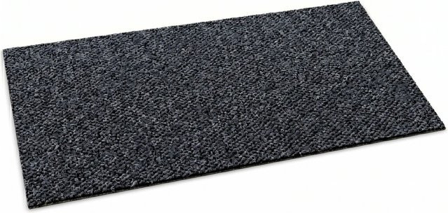Floordirekt Schmutzfangmatte Hong Kong PRO aus Polypropylen mit TPE-Rücken in Anthrazit, B: 200 cm, T: 700 cm - Bild 1