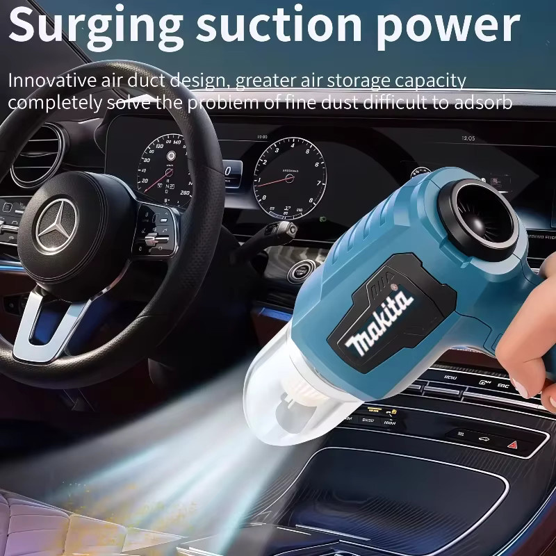 Makita 18V Mini Handstaubsauger wiederaufladbar für die Nutzung im Auto - Bild 3