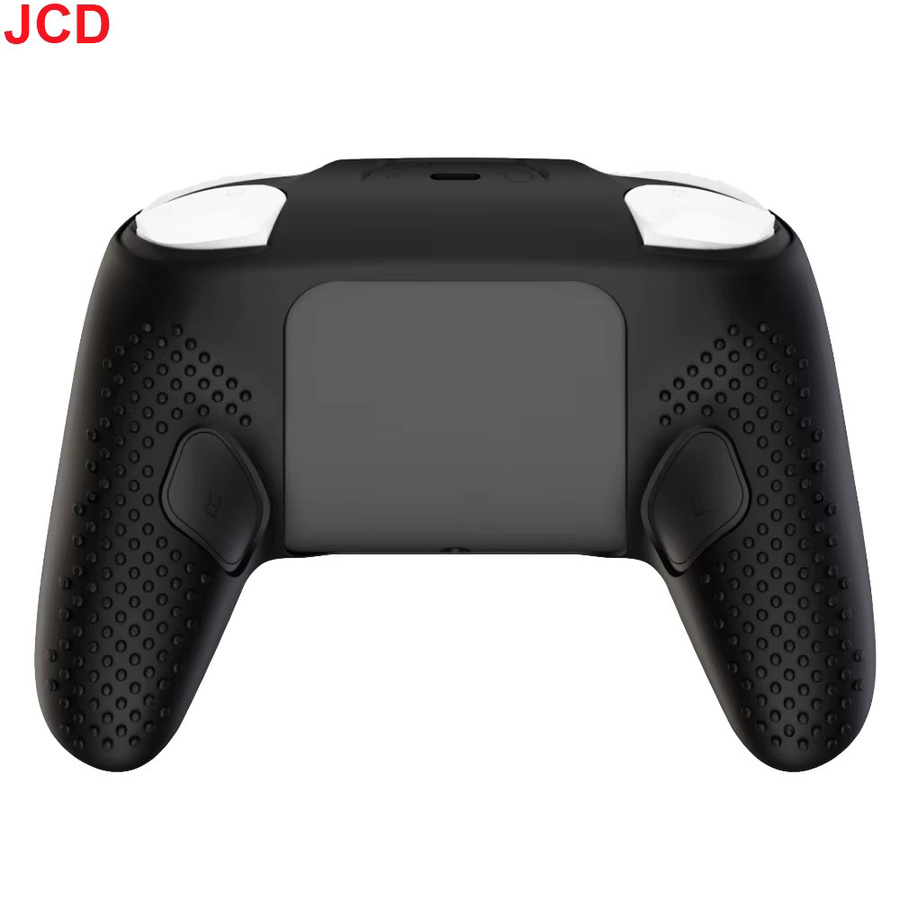 JCD Silikon Schutzhülle in Rot für Nintendo Switch Pro Controller mit Joystick-Grifffolien - Bild 2