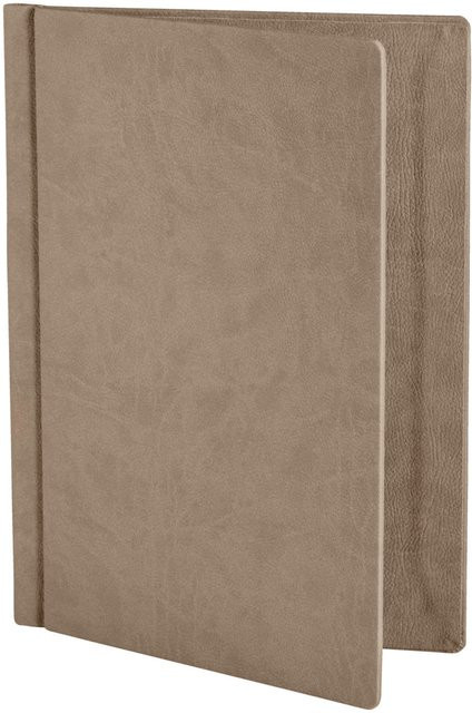VEGA Klemmbinder Speisekarte Perron DIN A4 in Taupe, Breite: 22,5 cm, Höhe: 30,5 cm - Bild 1