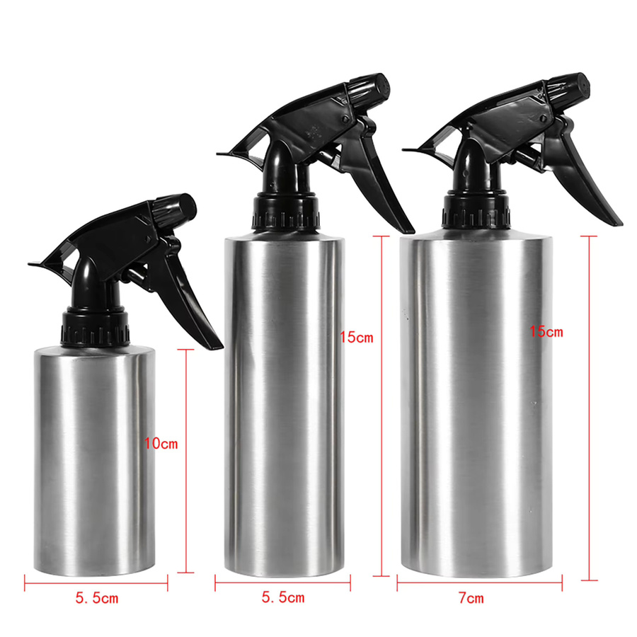 TOPINCN Multifunktionale Pflanzenbewässerungsflasche aus Edelstahl in Silber - Bild 4