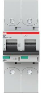 ABB S802S-D50-R Leitungsschutzschalter 50A 400V Grau - Bild 1