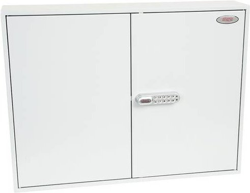 Phoenix Schlüsseltresor KC0606E mit Elektronikschloss für bis zu 400 Schlüssel, hellgrau, B: 73,0 cm, T: 14,0 cm, H: 55,0 cm - Bild 1