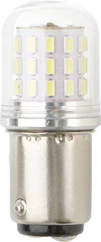 TRU COMPONENTS LED-Signalleuchte TC-13776180 Weiß Transparent BA15d 10 V/DC 30 V/DC 250lm - Bild 1