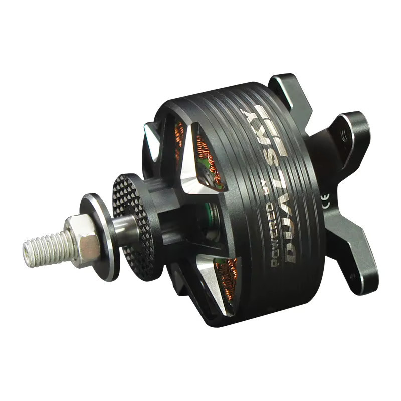 DualSky GA800R MKII Competition Edition Bürstenloser Motor in Schwarz für Starrflügler der 70E-Klasse mit 15-20cc - Bild 3