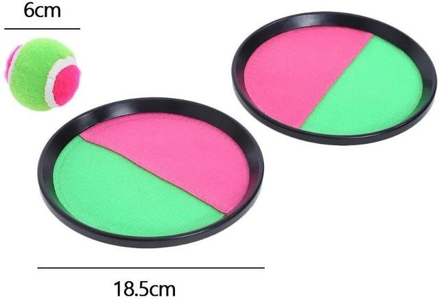 Yiran toy Saugnapf Klebriger Ball Spielzeug Outdoor Sport Set, bunt - Bild 1