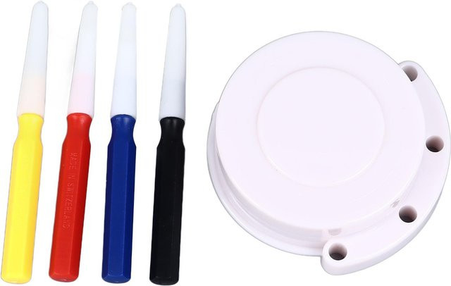 TOMTOP JMS Uhrenöler-Set, Kunststoff, Weiß, Uhrenreparaturzubehör - Bild 1