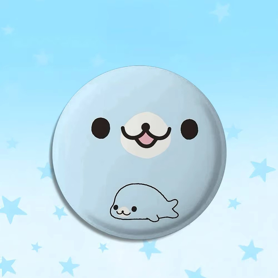 Kawaii M-Mamegoma Anstecknadeln, Unisex, bilibili - Bild 2
