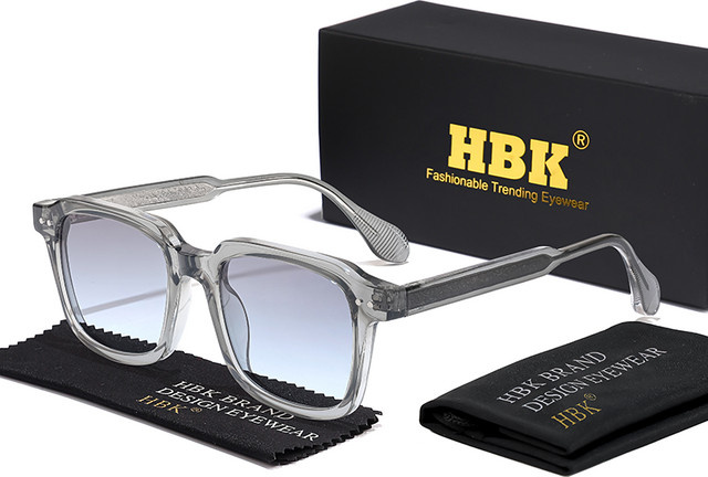 HBK Sonnenbrille, quadratisch, Vollrand, Kunststoff, Unisex - Bild 1