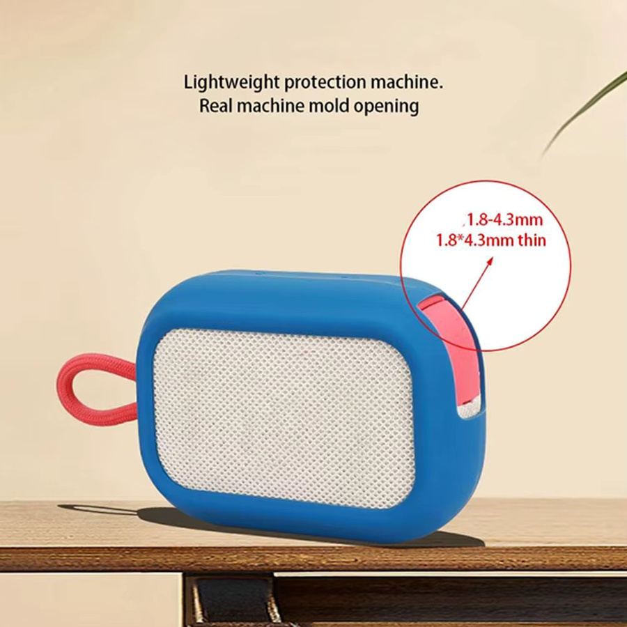 SoundCore Select 4 Go Silikon-Schutzhülle und Reiseetui in Blau - Bild 2