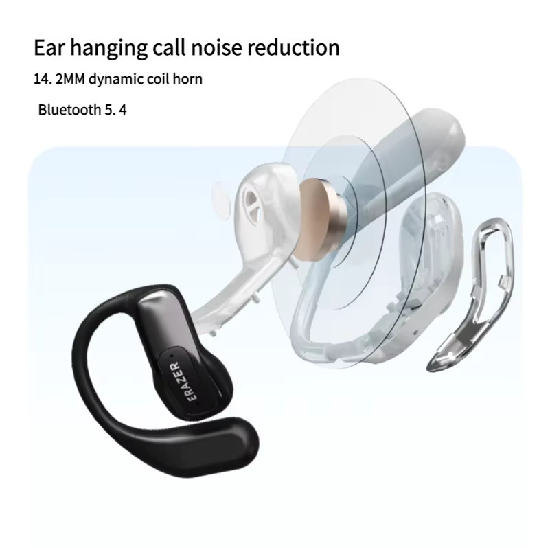 Lenovo Bluetooth 5.4 Sport-Ohrhörer in Weiß, kabellose offene In-Ear-Kopfhörer für Business und Sport - Bild 2