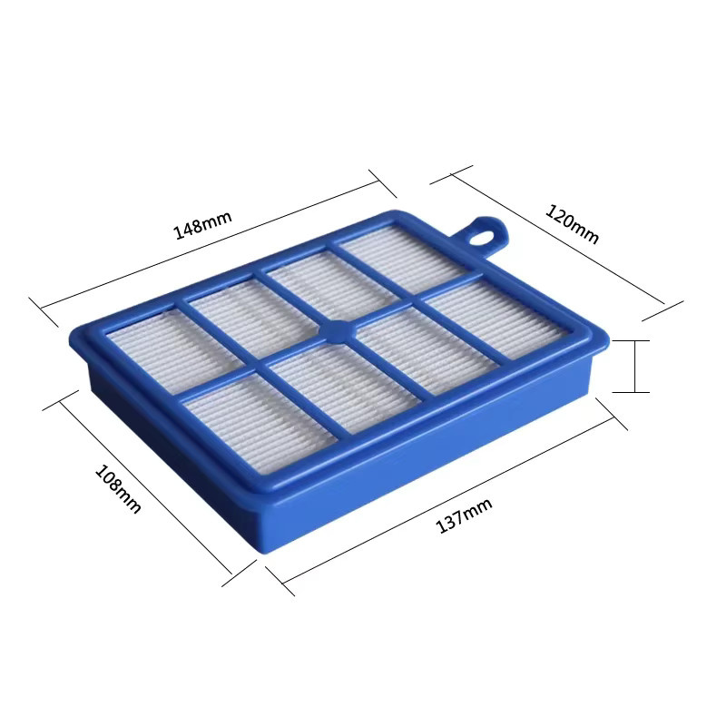HEPA Filter Ersatzteil in Blau für Philips FC8202 FC8204 FC9087 FC9088 und Electrolux HR8353 HR8354 Staubsauger Zubehör - Bild 2