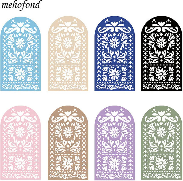 VIKAMA Festival Bogen Hintergrund Abdeckung mit floralem Design aus elastischem Textilstoff für Hochzeit, Geburtstag und Party, B/H: 150 x 65 cm - Bild 1