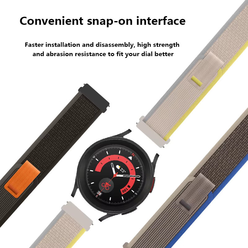 Geekthink Uhrenarmband Nylon, Trail Loop, 20mm 22mm, Unisex - Bild 5