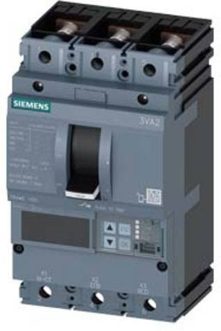 Siemens 3VA2125-6JP32-0AA0 Leistungsschalter in Grau mit einem Einstellbereich von 10 - 25A und einer maximalen Schaltspannung von 690 V/AC - Bild 1