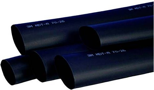 3M MDT-A38/12 Warmschrumpfschlauch mit Kleber Schwarz 38 mm Durchmesser 3:1 Schrumpfrate - Bild 1