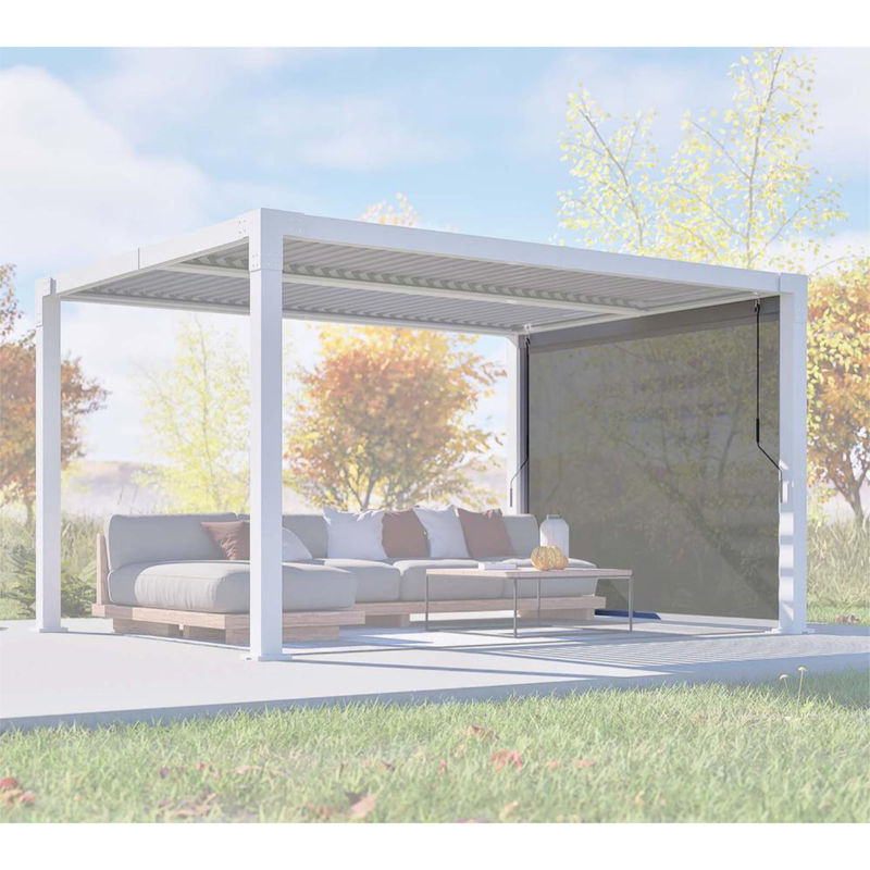 Sojag Pergola Hana Seitenteil Grau B: 369 cm, H: 213 cm - Bild 2