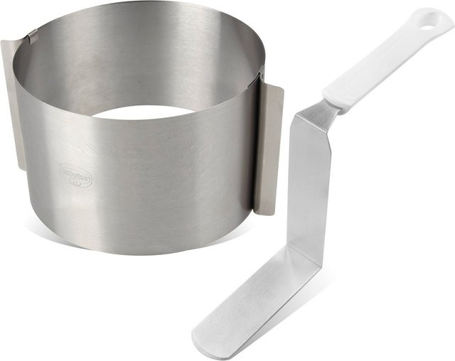 Dr. Oetker Backhelfer-Set Süßer Hochstapler, 2-teilig, Silber - Bild 1