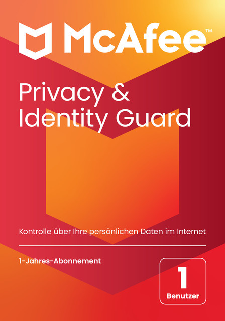 McAfee Privacy & Identity Guard 1-Jahres-Abonnement für 1 Benutzer - Bild 1