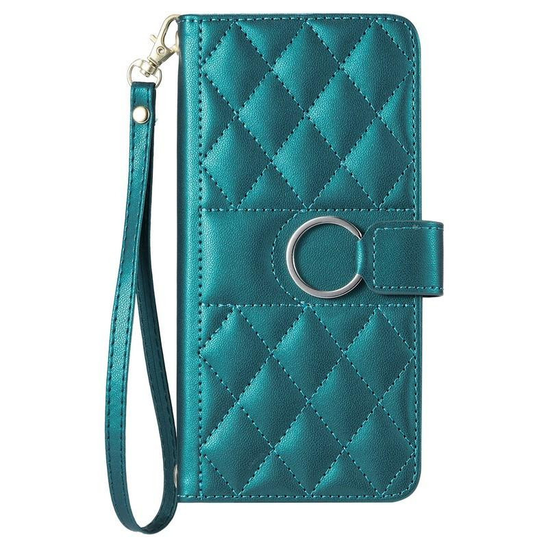 Luxus Flip Wallet Case aus PU Leder mit Kartenfächer und Standfunktion für OPPO A77 5G, A77, A77S, A38, A40, A60, A80, A93, A93S, K12X in Grün - Bild 10