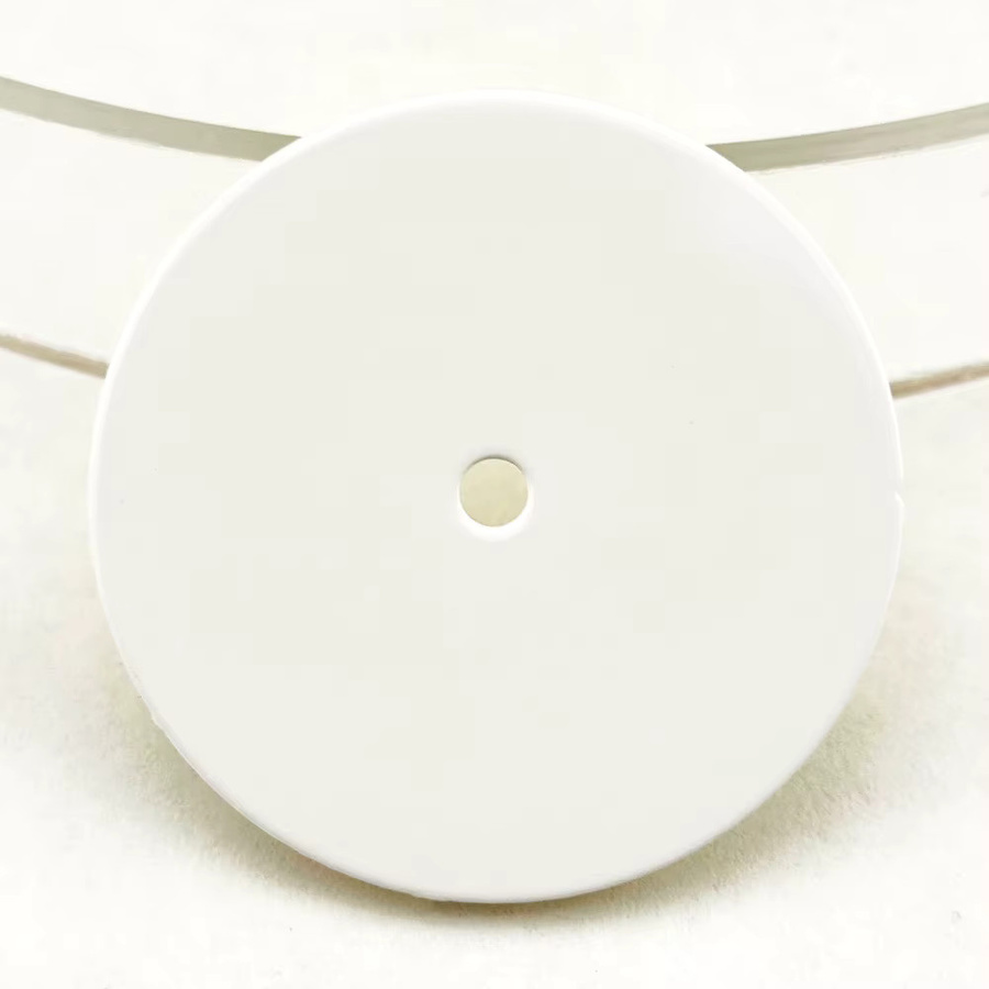 OUMASHI Zifferblatt, NH35, emailliert, schwarz/weiß, 28,5 mm, Herren - Bild 2