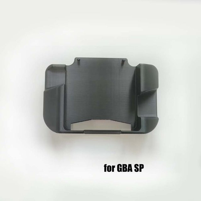 Ergonomischer 3D-gedruckter Griff für Gameboy Advance SP in Weiß von xunbeifang - Bild 1