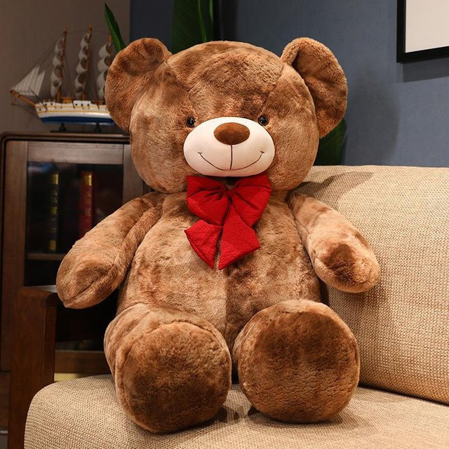 Kidsly Bär Plüschpuppe, braun, 60cm, ab 14 Jahre - Bild 1