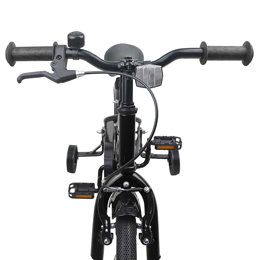 VD Home Furnishing Kinderfahrrad 14 Zoll Schwarz für Alter 3-5 - Bild 3