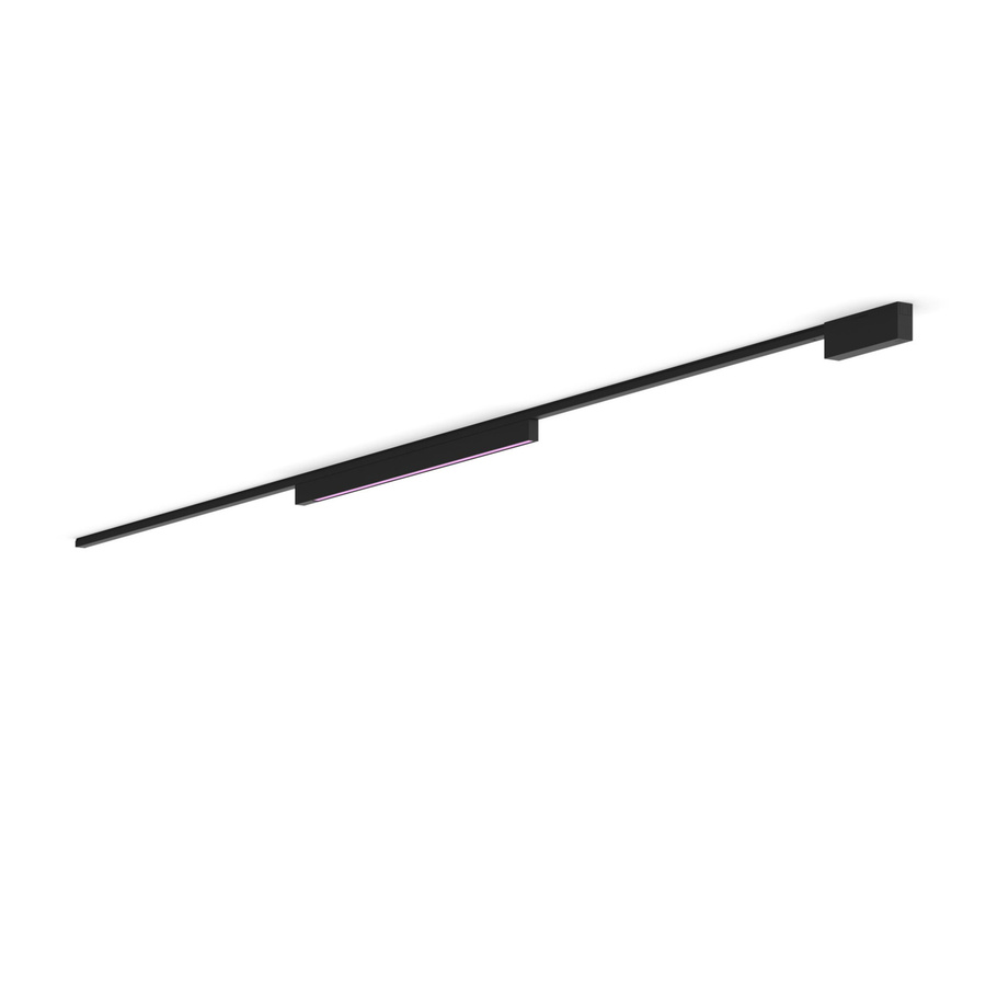 Philips Hue Perifo Basis-Set Gerade Deckenleuchte Schwarz mit 1 Lightbar - Bild 1