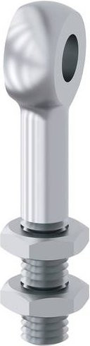 Siemens 3SE7920-1AB Augenschraube M8 mit Mutter aus Edelstahl in Silber - Bild 1