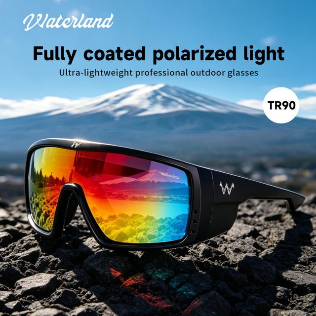 Waterland TR90 Sonnenbrille, Vollrand, polarisiert - Bild 1