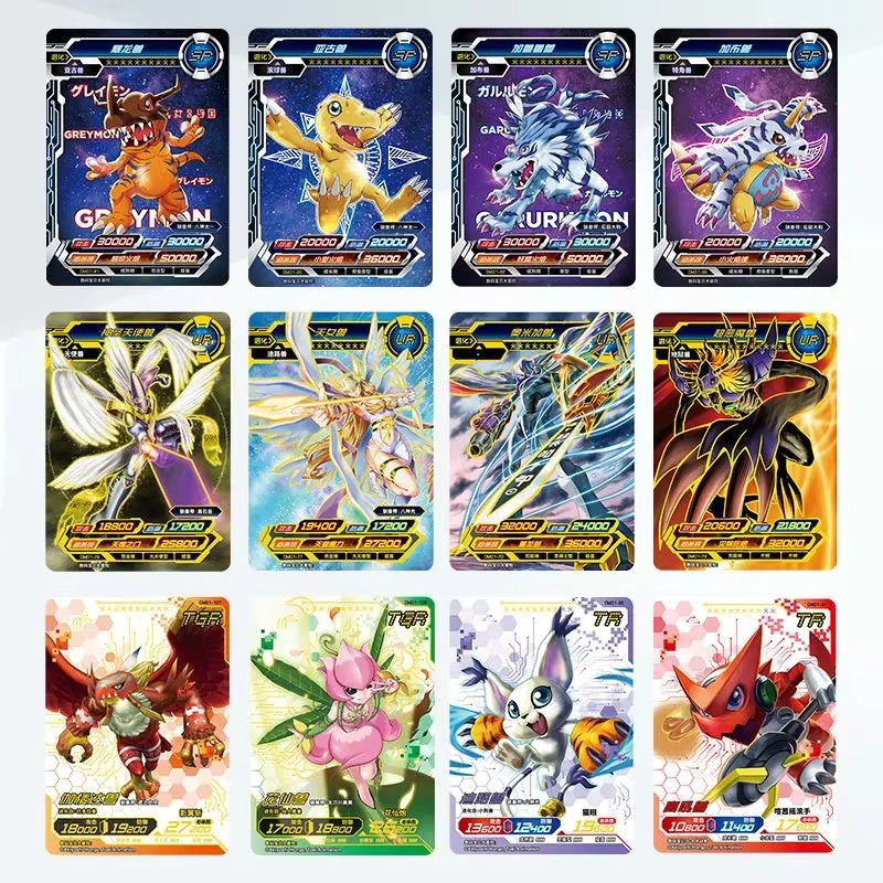 KAYOU Digimon Geschenkbox, TGR-Karten mit Schutzhüllen - Bild 3