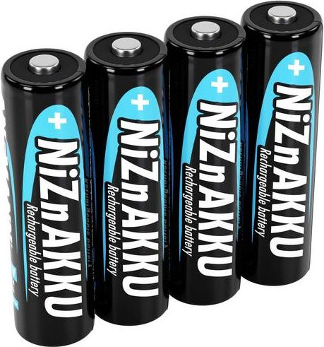 Ansmann NiZn AA Mignon Akku Blau 1600 mAh 1.6V 4er Packung - Bild 1