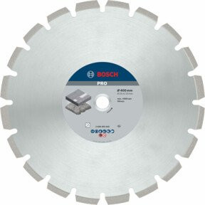 Bosch Diamanttrennscheibe Best for Asphalt in Silber für Stein und Beton, Durchmesser: 400 mm - Bild 1