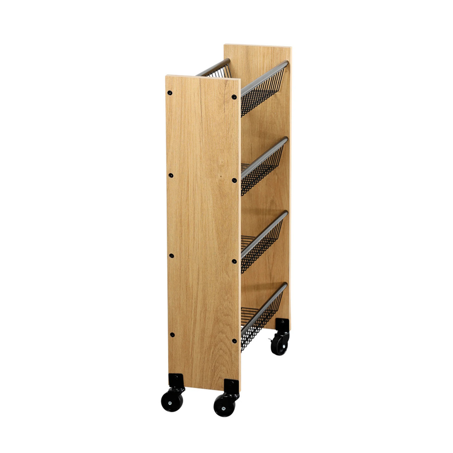 Kesper Küchenwagen aus Metall und MDF in Schwarz und Multicolour - Bild 2