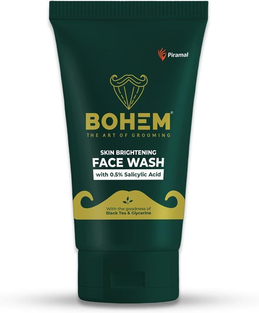 BOHEM Gesichtswaschgel für Herren, 100 ml, Schwarztee-Extrakt & Glycerin - Bild 1
