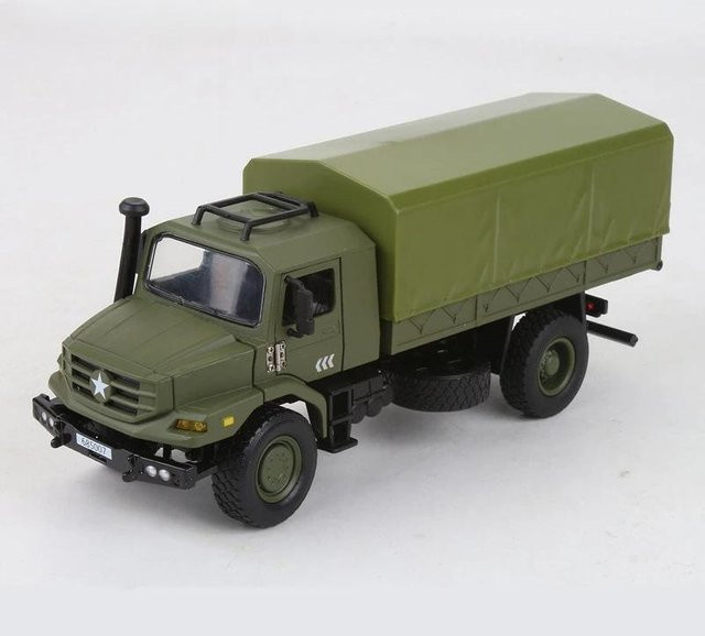 Linyi toy car Militär-Transport-LKW, Spielzeugauto, 1:36, Metall, ab 14 Jahren - Bild 1
