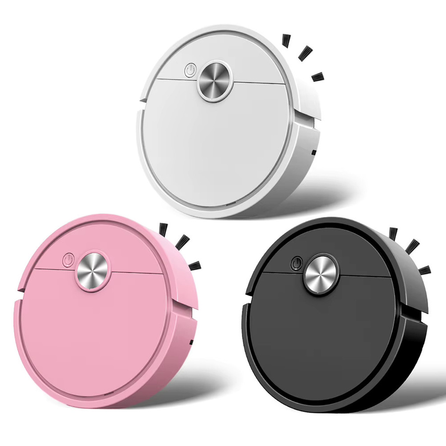 APWIKOGER 3-in-1 Saugroboter mit Wischfunktion und Smart Home App-Steuerung in Pink - Bild 4