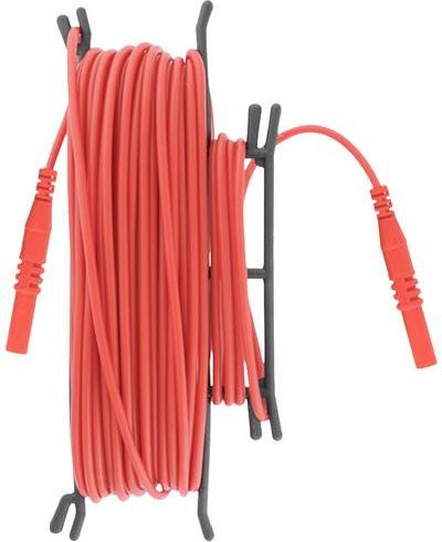 Metrel Messleitung A 1630 mit 4mm Bananensteckern, Farbe Rot, Länge: 5 m - Bild 1