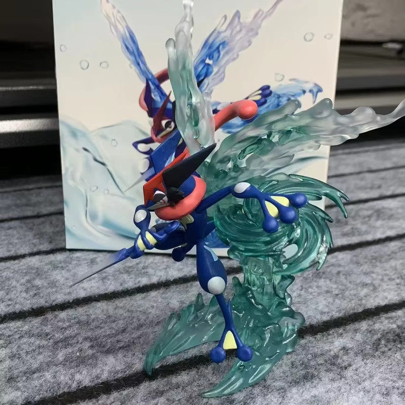 Bkm Pokémon Greninja, Puppe, Modell Statue, Kunststoff - Bild 2